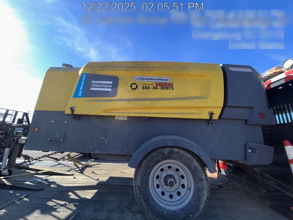 2023 ATLAS COPCO XAS 400-150 PACE