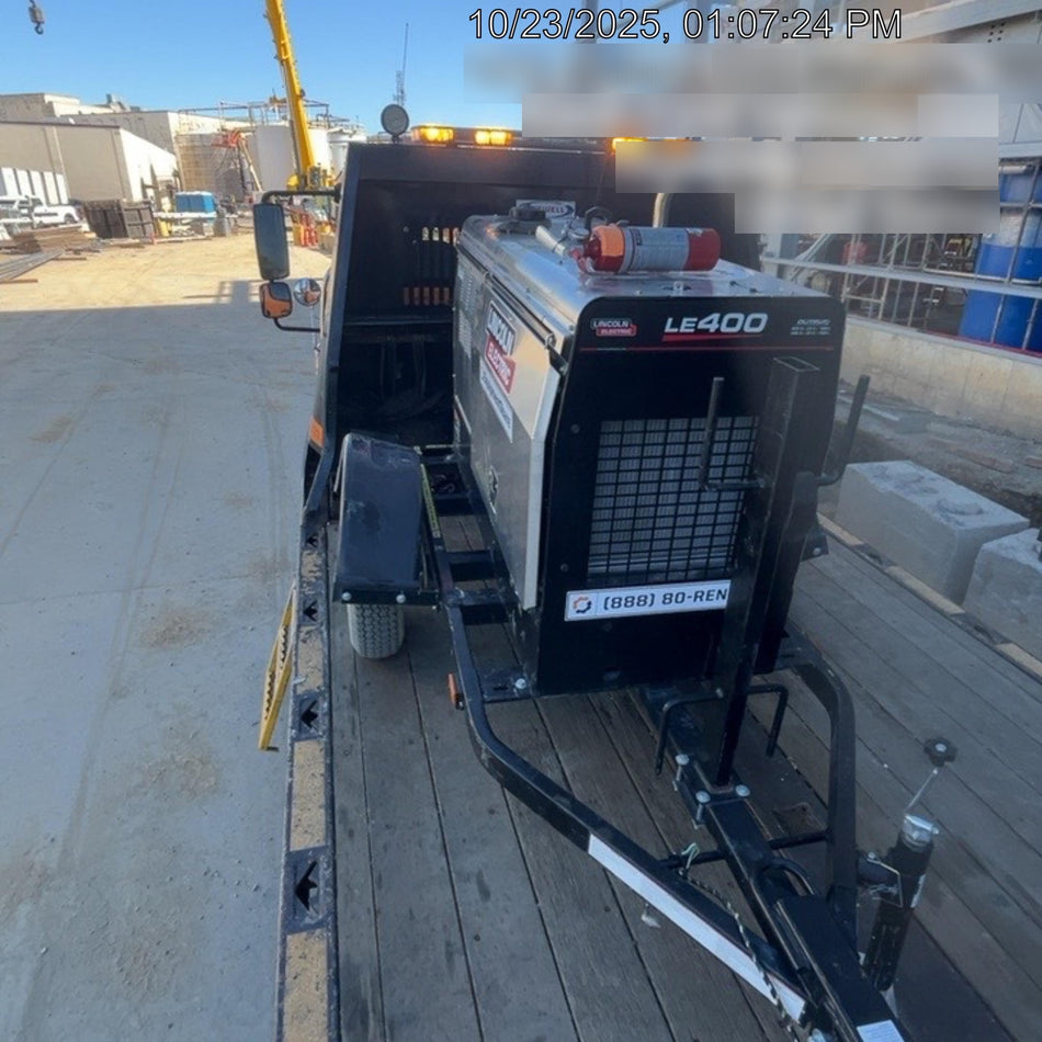 2024 Lincoln Electric LE400 Kubota V1505, Trlr, Cable Rack, Light Kit, ES Decals, T3