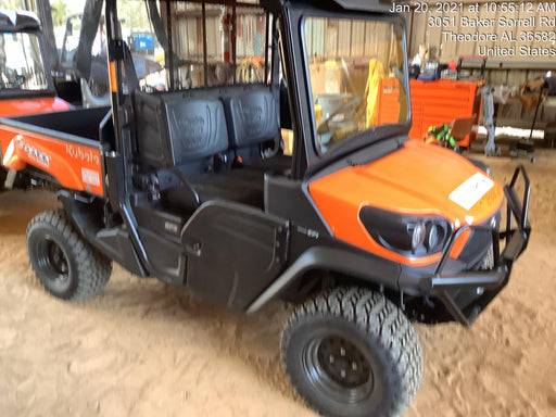 2020 Kubota RTV-XG850WL-H 4wd Utility Cart, Gas, 2 Seat, LED Strobe, Windshield Tempered Glass, Plastic Canopy, Wire Harness Kit, Backup Alarm