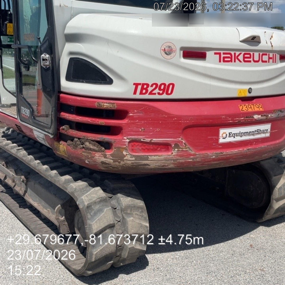 2022 TAKEUCHI TB290-CR