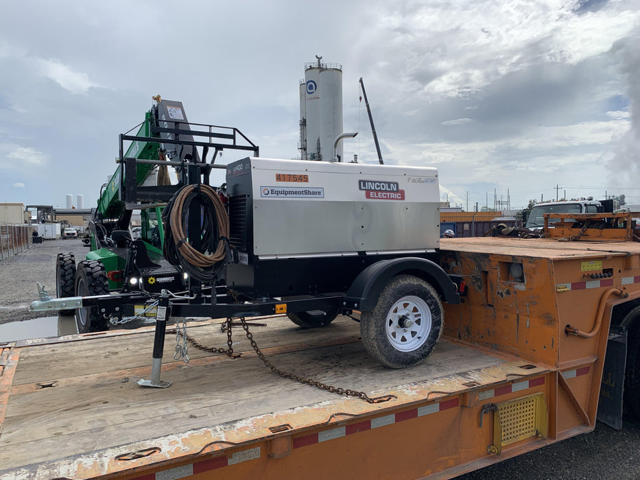 2024 Lincoln Electric LE400 Kubota V1505, Trlr, Cable Rack, Light Kit, ES Decals, T3