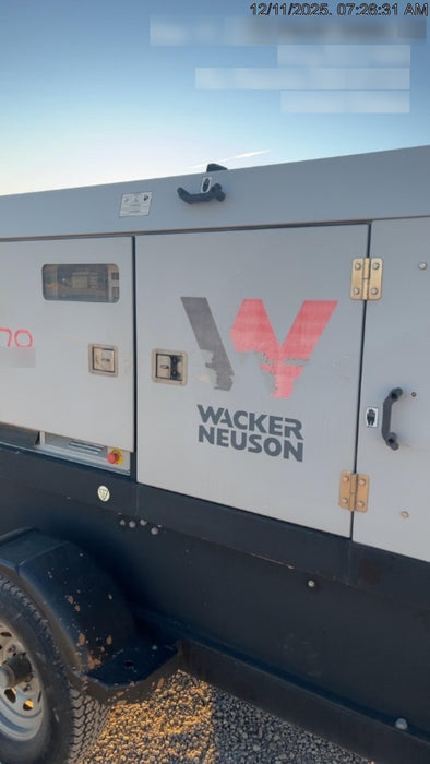 2019 WACKER NEUSON G70
