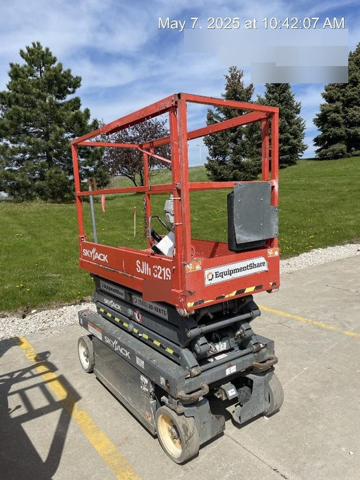 2016 Skyjack SJIII-3219 Standard Rental Specs