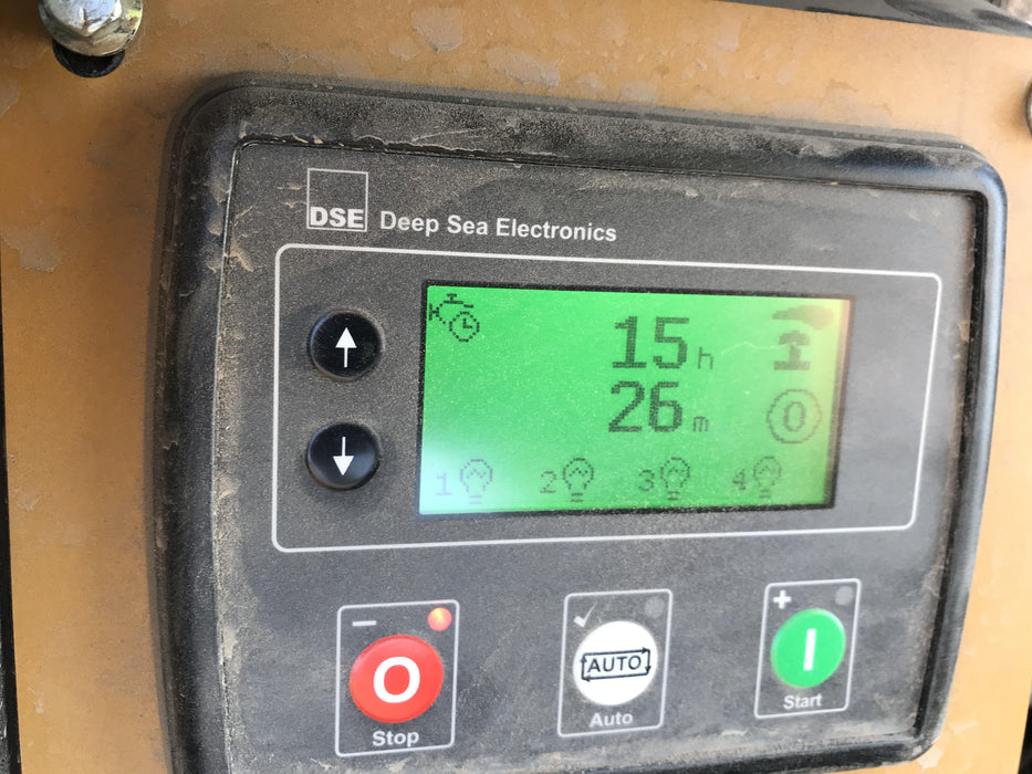 2021 Allmand NLV3GR (4) LED Light Fixture 350W, 23' Vertical Mast, 3kW Prime, Towable, Deep Sea L401, Leveling Jacks, Yanmar T4F 5.8hp