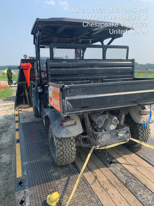 2020 Kubota RTV-X1140W-H Canopy, 4-Seater, Diesel, Windshield Acrylic Clear, Strobe Light, Backup Alarm