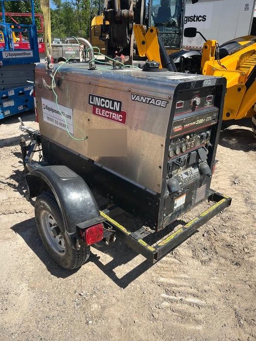 2019 Lincoln Electric Vantage 322 Lincoln Vantage 322 Welder w/Trailer, Light Kit, Cable Rack