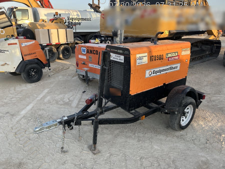 2021 Lincoln Electric Vantage 322 Vantage 322 Ready Pak 3 w/ Decals, ORANGE (includes trailer, cable rack, fender light kit) NO Telematics