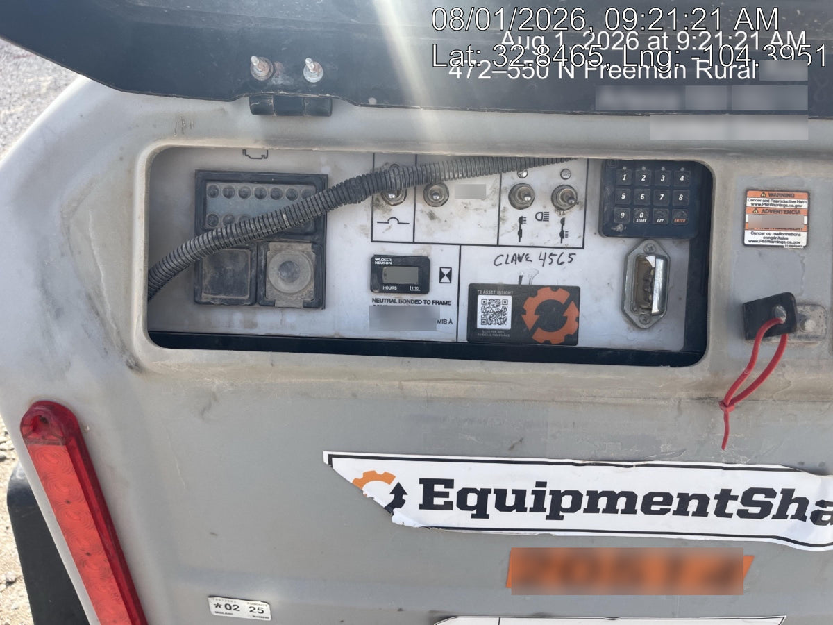 2018 Wacker Neuson LTV6L-MH Wacker Neuson LTV6L Mobile Light Tower w/Fuel Level Sensor Installed