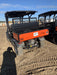 2021 Kubota RTV-X1140W-H Plastic Canopy, Windshield Acrylic Clear, LED Strobe Light, Wire Harness Kit, Back up Alarm