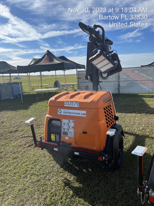 2023 Generac MLT2 Diesel, Flex Switch 120V Input, Powerzone Controller, (4) 320W LED Lights, 4kW Generator, 39.9 Gal Fuel Tank, 2" Ball, T3