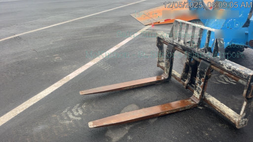 2019 Genie GTH-1056 Canopy, Solid RT Tires, LED Work Lights, Beacon 60" QA Carriage, 60" Forks