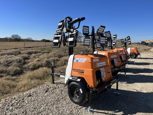 2023 Generac MLT2 Diesel, Flex Switch 120V Input, Powerzone Controller, 
(4) 320W LED Lights, 4kW Generator, 39.9 Gal Fuel Tank, 2" Ball, T3