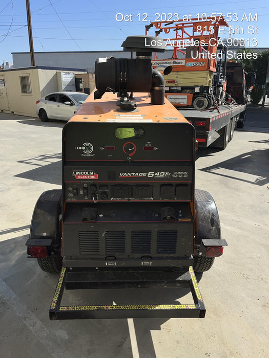 2022 Lincoln Electric Vantage 549X VANTAGE 549X READY-PAK 3