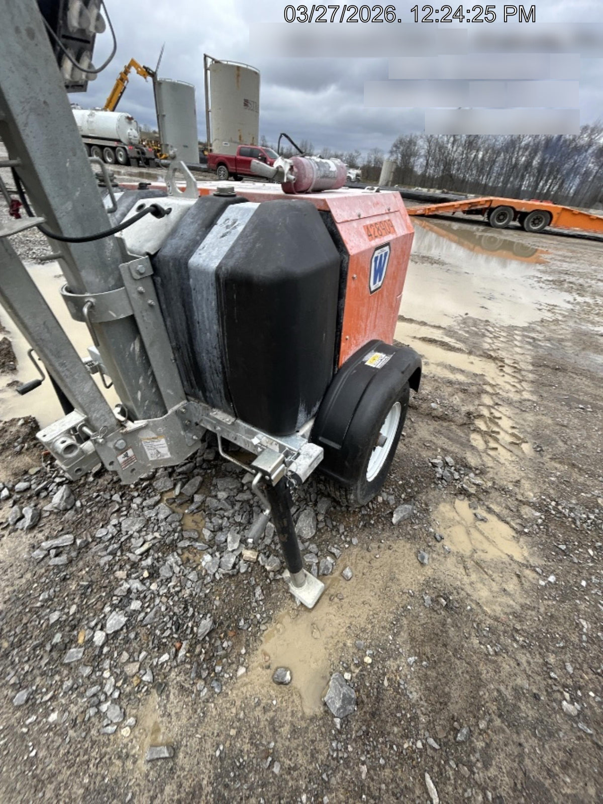 2024 Wanco WLTT-4MM4K Diesel, Deep Sea Controller, Shore Power Plug, Auto Start, (4) 350W LED Floodlights, 4kW Generator, 60 Gal Fuel Tank, 2" Ball, T3