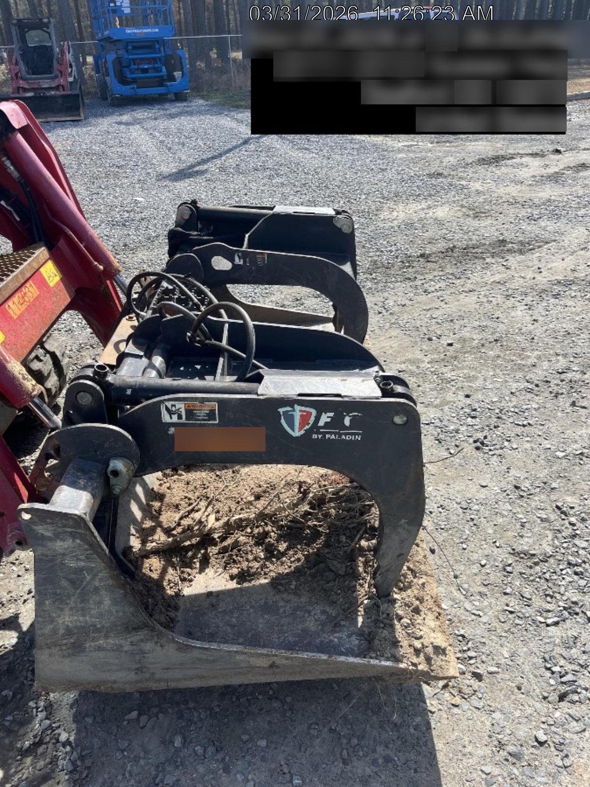 2020 PALADIN UTILITY GRAPPLE 11876-0022