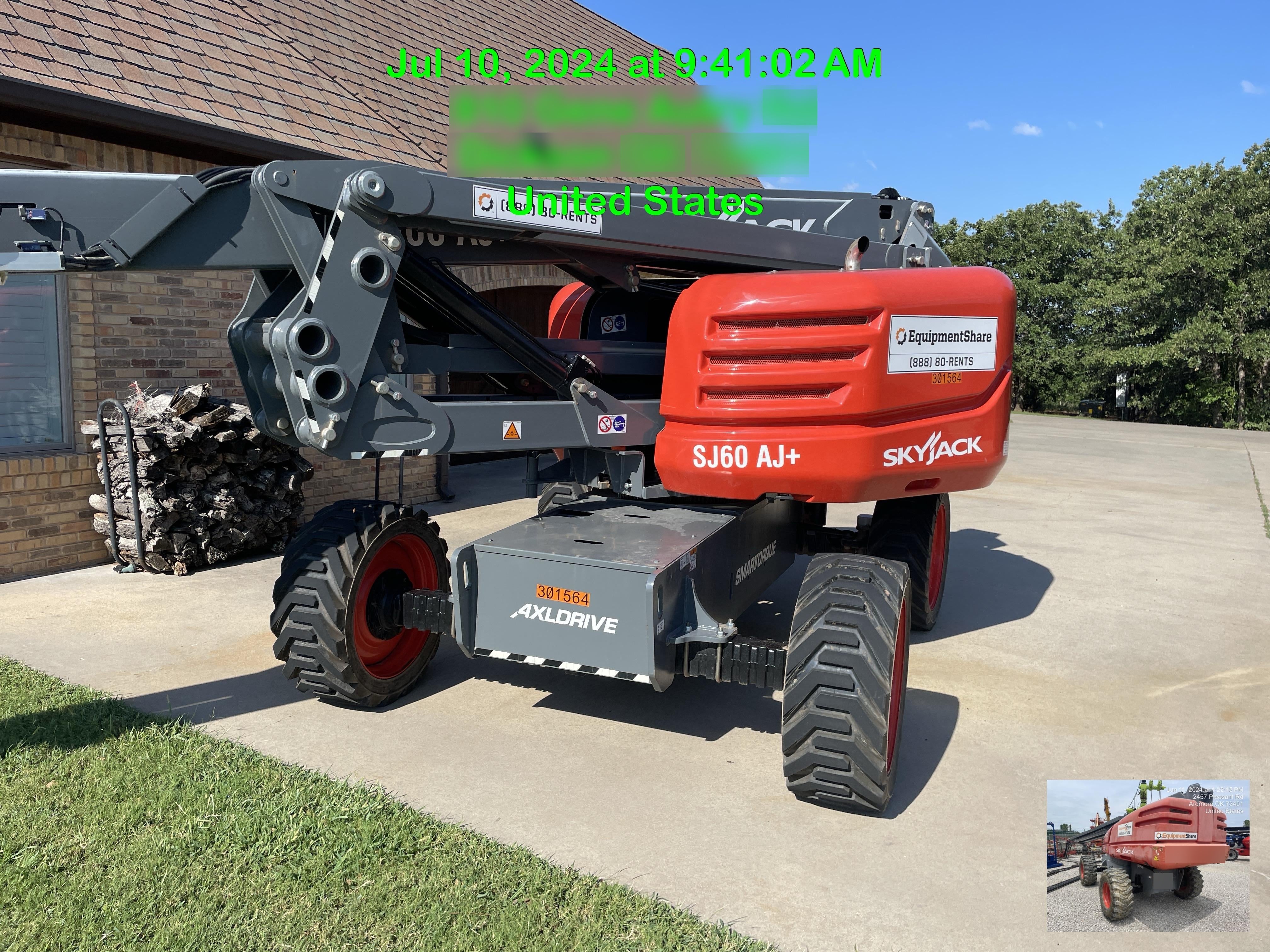 2023 SKYJACK SJ60 AJ+