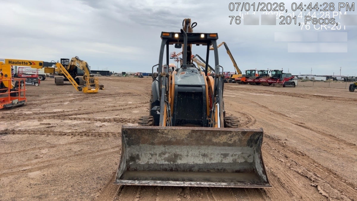 2019 Case 580N EP Canopy, 4WD, GP Front Bucket, Standard Stick, 1 Way Aux Hydraulics, ISO Controls