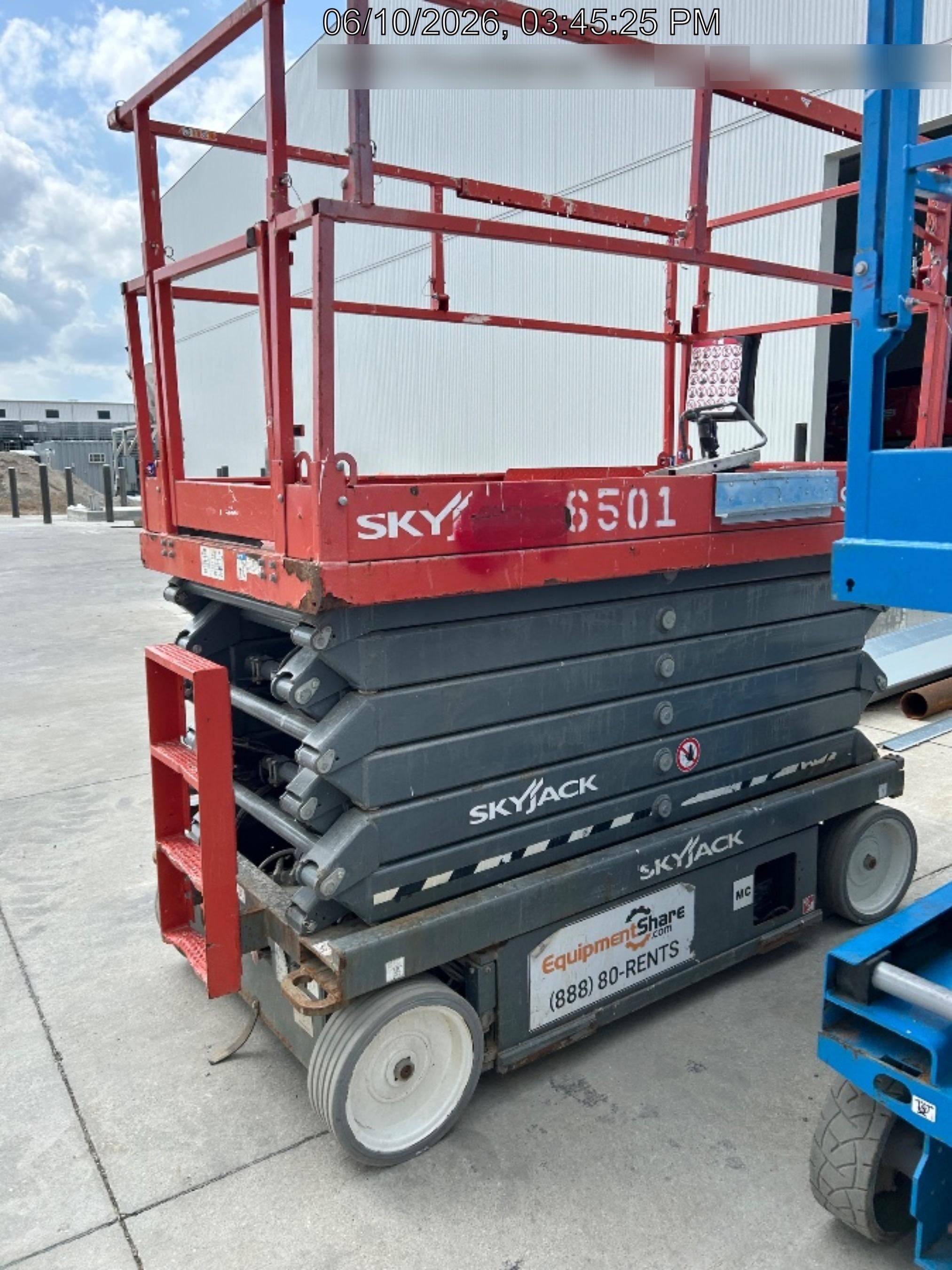 2017 Skyjack SJIII-4740 Skyjack SJ4740, Extended Warranty 5yr/5k hr