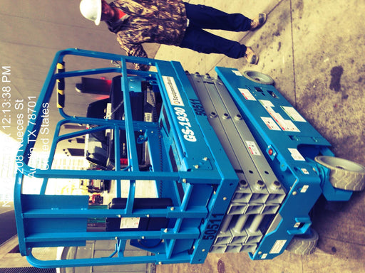 2019 Genie GS-1930 Fixed Rails with Chain Entry