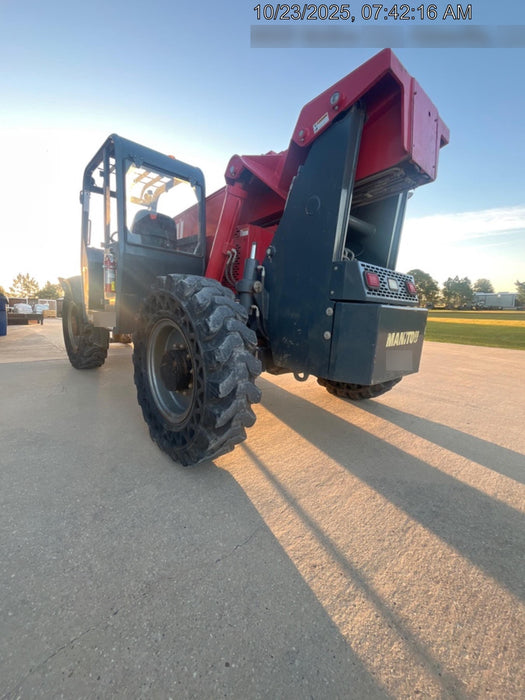2018 Manitou MTA10055 MTA10055 - Canopy, Worklights, Beacon, 66" Carriage, 60" Forks, Solid Tires, Aux Hydraulics