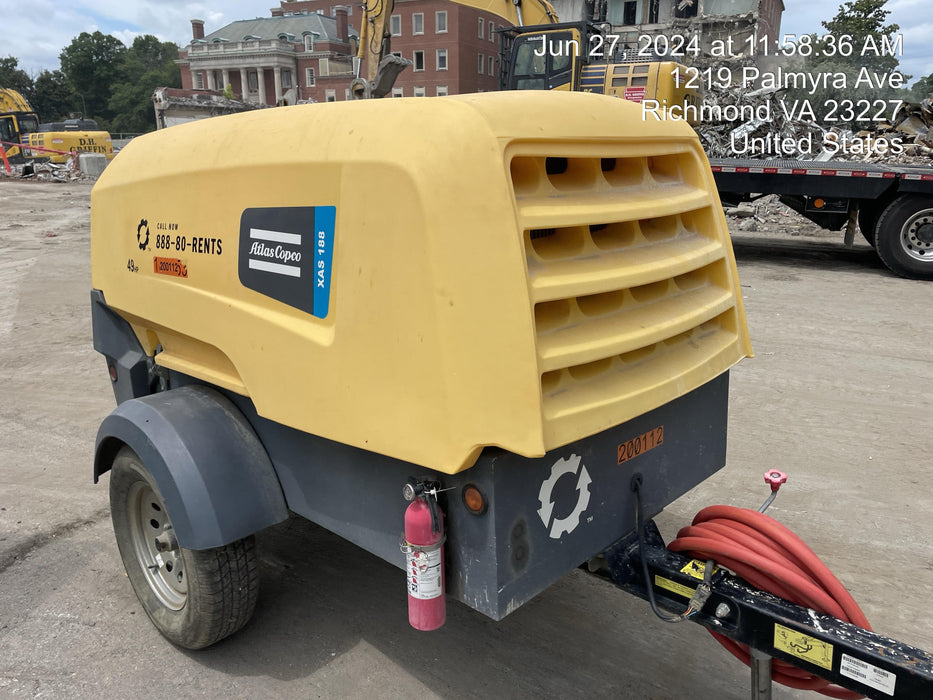 2022 ATLAS COPCO XAS188 CWK