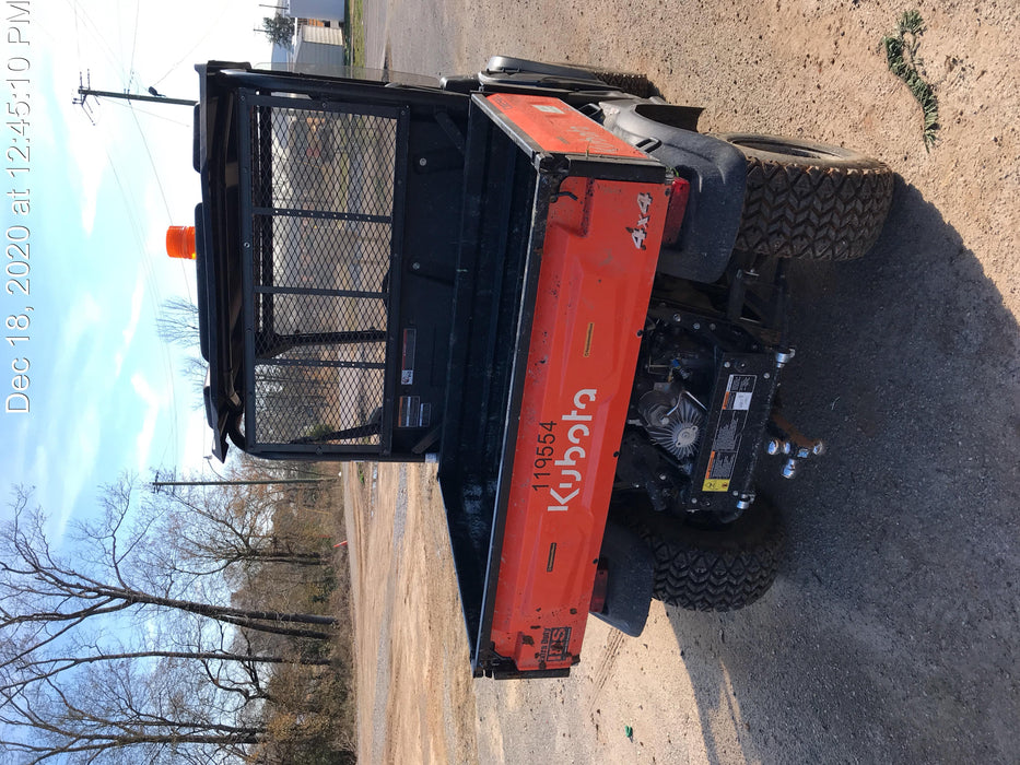 2020 Kubota RTV-X1120G-H ROPS, windshield, 4x4, Bed liner, Strobe Light, Back up Alarm, Fire ext., Plant Ready