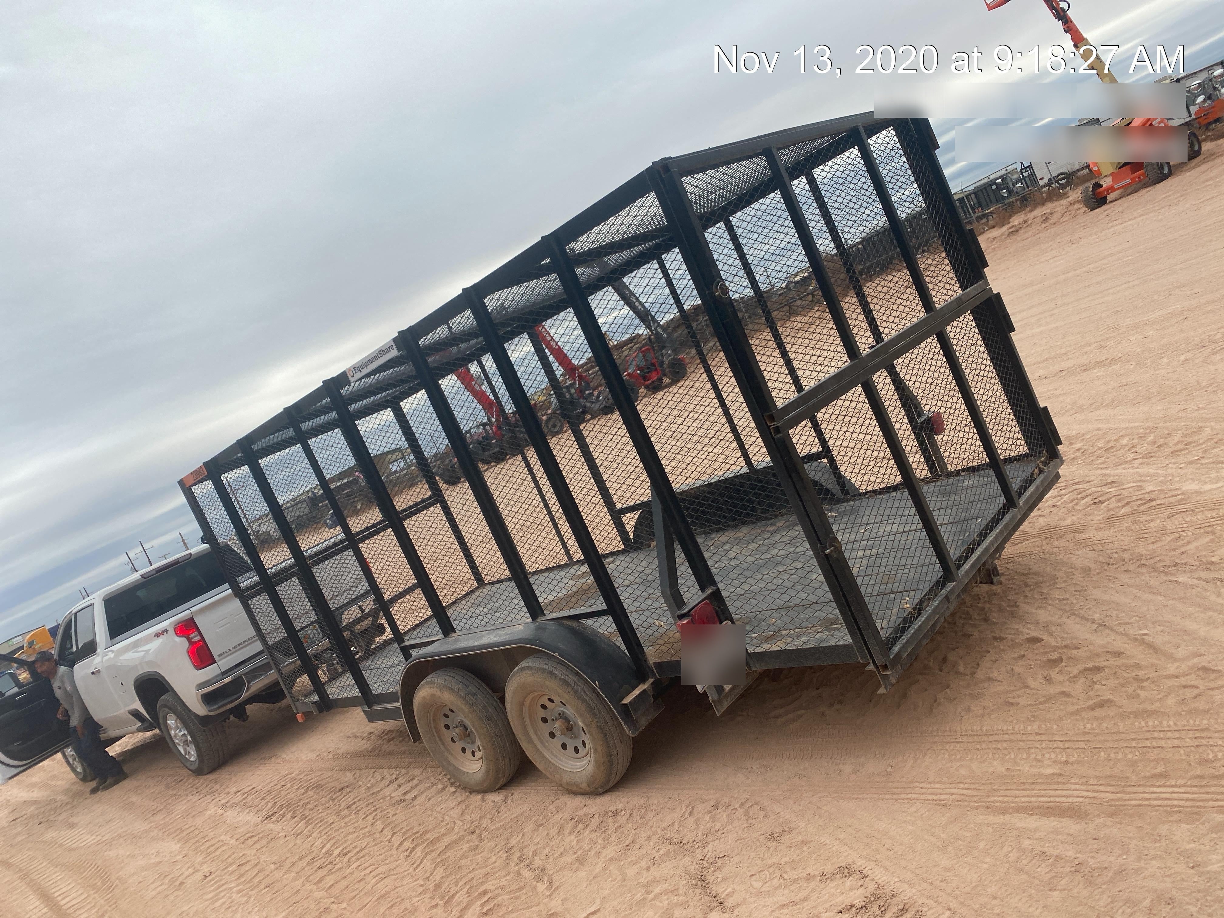2019 CENTEX Trash Trailer