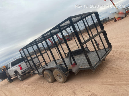 2019 CENTEX Trash Trailer