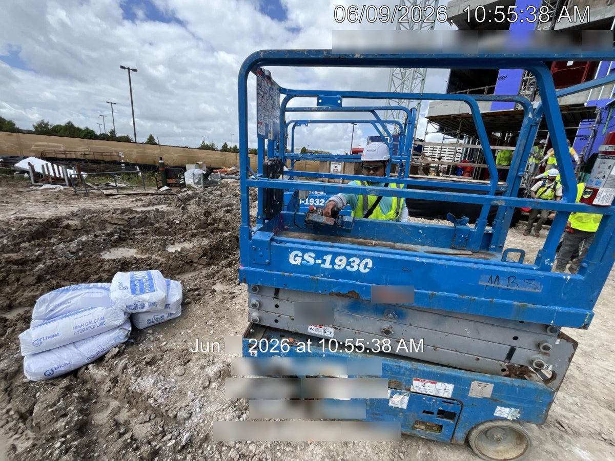 2019 Genie GS-1930 Fixed Rails with Chain Entry