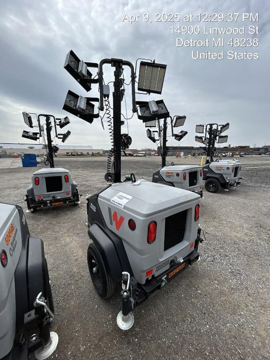 2024 Wacker Neuson LTT4 Diesel, Kohler KDW702, Deep Sea Controller, Auto Start, LED 320W, Bypass Outlet, T3