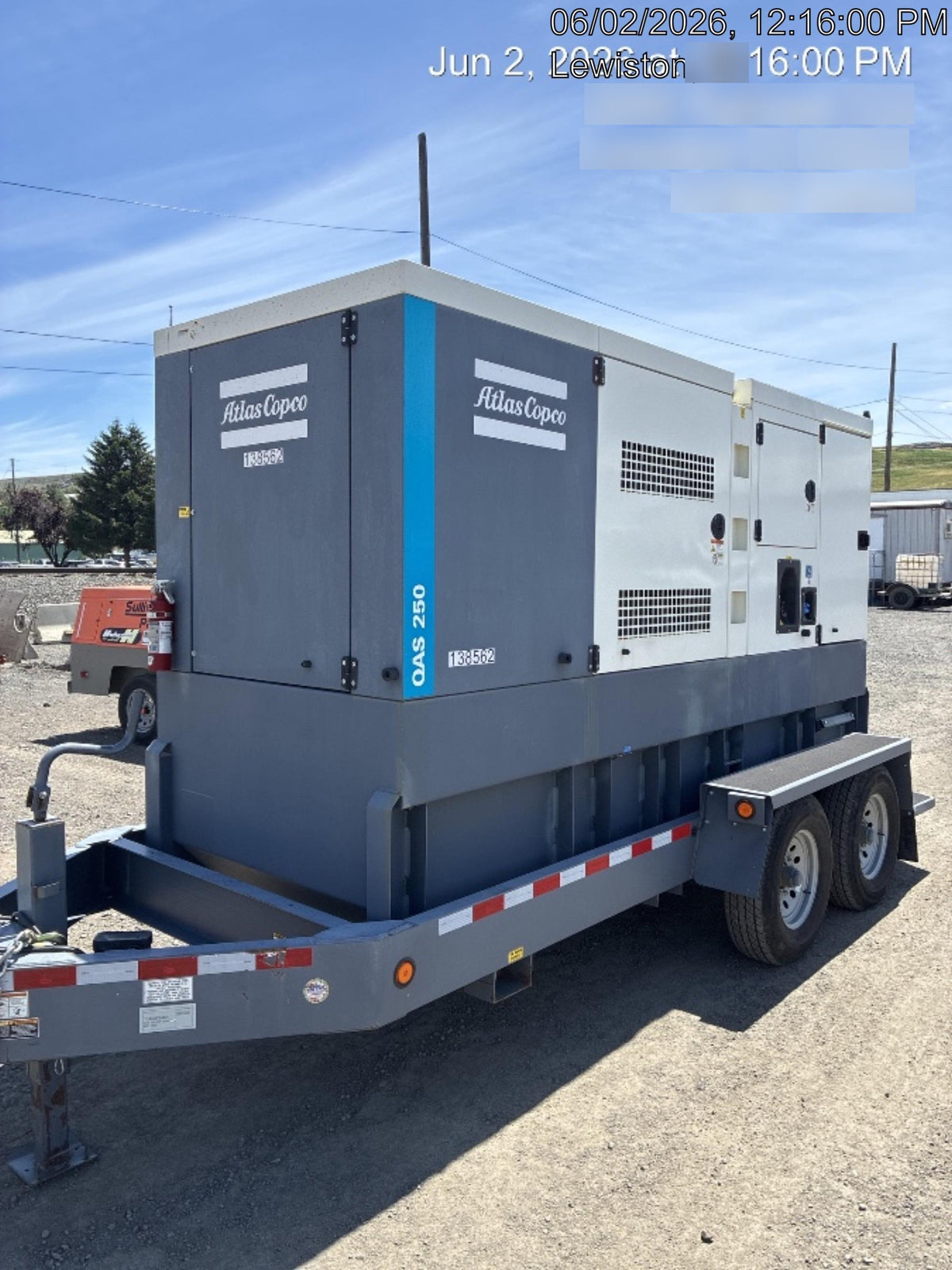 2021 ATLAS COPCO QAS250
