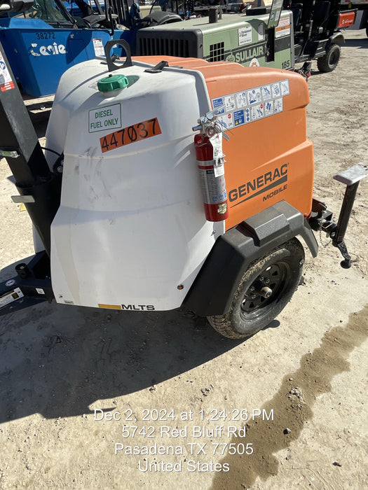 2024 Generac MLTS-4 2.4kW, Mitsu Eng, Analog, LED, Diesel.
