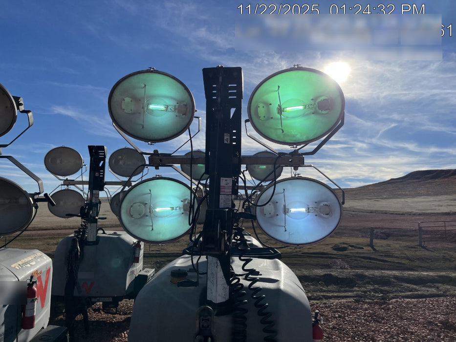 2018 Wacker Neuson LTV6L-MH Wacker Neuson LTV6L Mobile Light Tower w/Fuel Level Sensor Installed