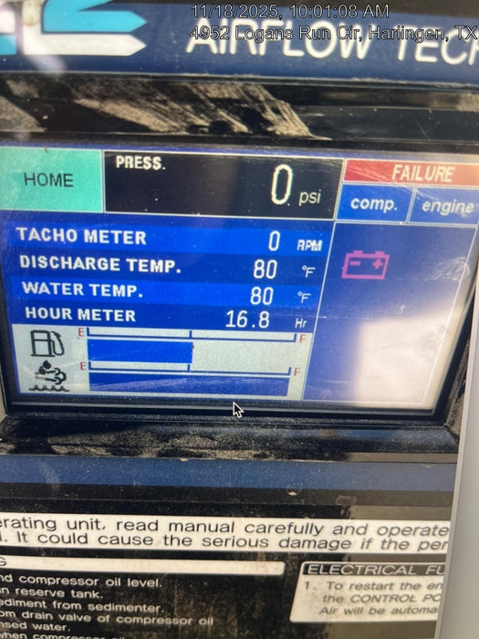 2025 AIRMAN PDSF375DP-6E1