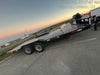 2025 TEXAS PRIDE TRAILERS 21' Lowboy Gravity Tilt Bed 14K Bumper Pull Trailer