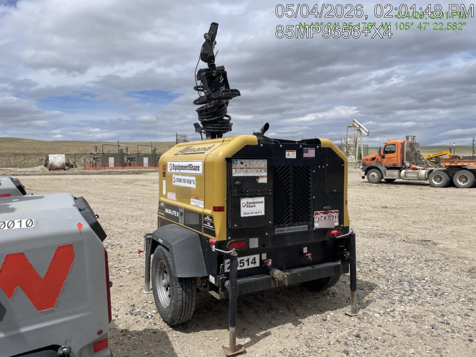 2019 Allmand MAXI-LITE II Allmand Maxi-Lite Pro II V 20 kW Light Tower w/Arctic Package, LED Light Package