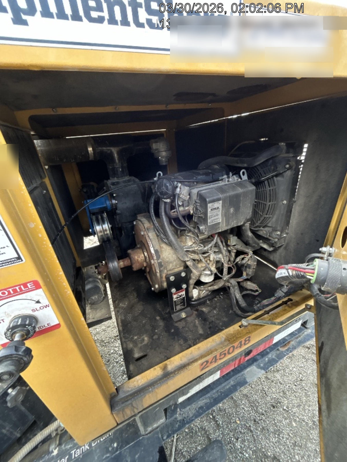 2022 Vac-Tron LP573XDT T4 Koehler Diesel Engine, 500 Gallon Debris Tank, x2 100 Gallon Water Tanks
