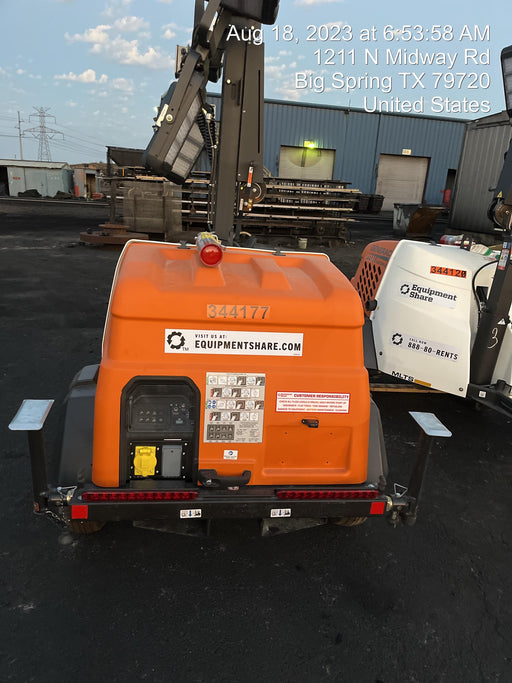 2023 Generac MLT2 Diesel, Flex Switch 120V Input, Powerzone Controller, (4) 320W LED Lights, 4kW Generator, 39.9 Gal Fuel Tank, 2" Ball, T3