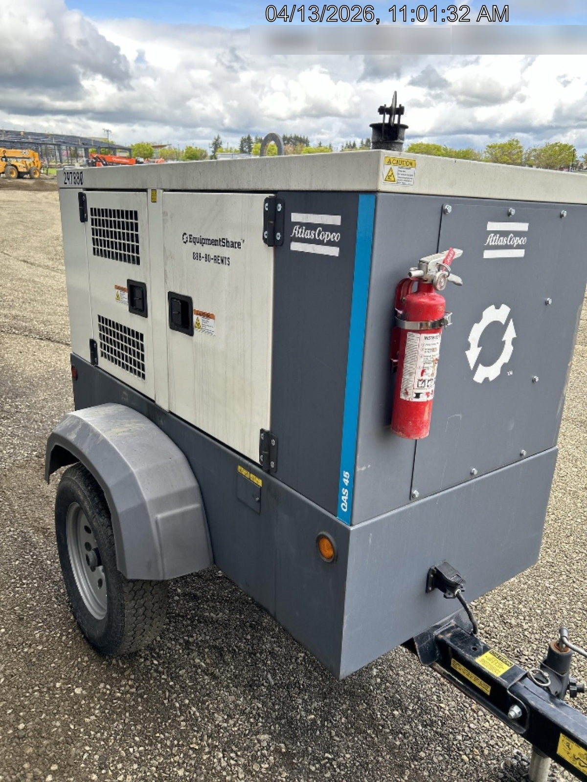2023 ATLAS COPCO QAS45 CWK