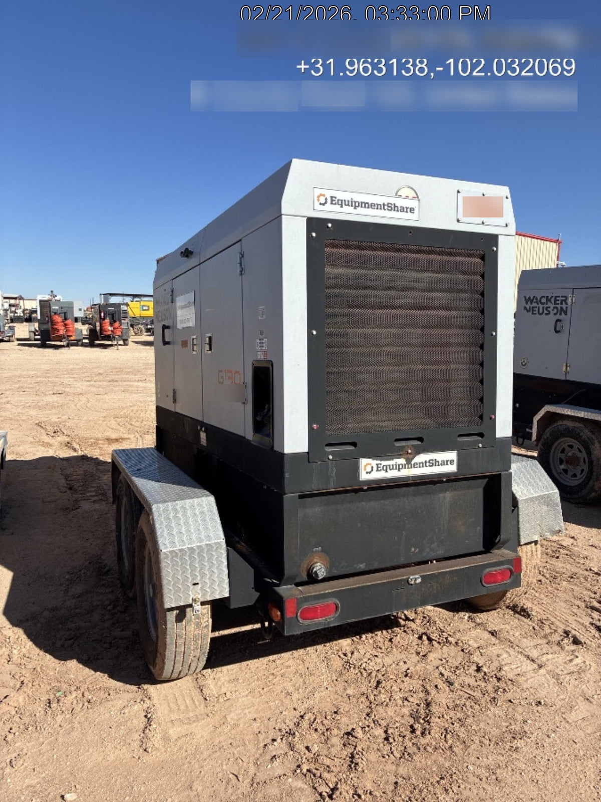 2019 WACKER NEUSON G130