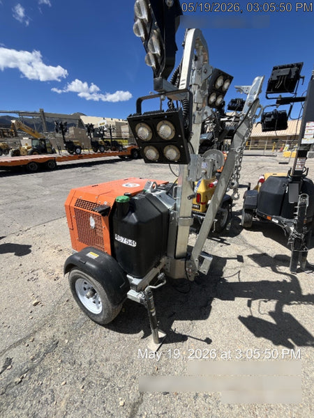 2024 Wanco WLTT-4MM4K Diesel, Deep Sea Controller, Shore Power Plug, Auto Start, (4) 350W LED Floodlights, 4kW Generator, 60 Gal Fuel Tank, 2" Ball, T3