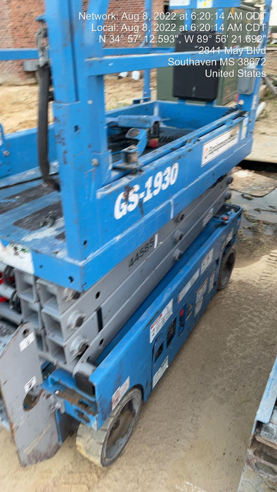 2019 Genie GS-1930 Fixed rails with chain Entry