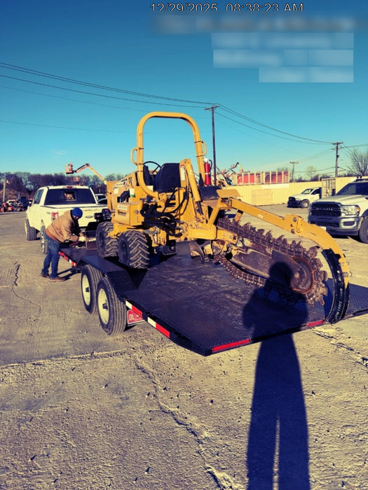 2024 TEXAS PRIDE TRAILERS 21' Lowboy Gravity Tilt Bed 14K Bumper Pull Trailer