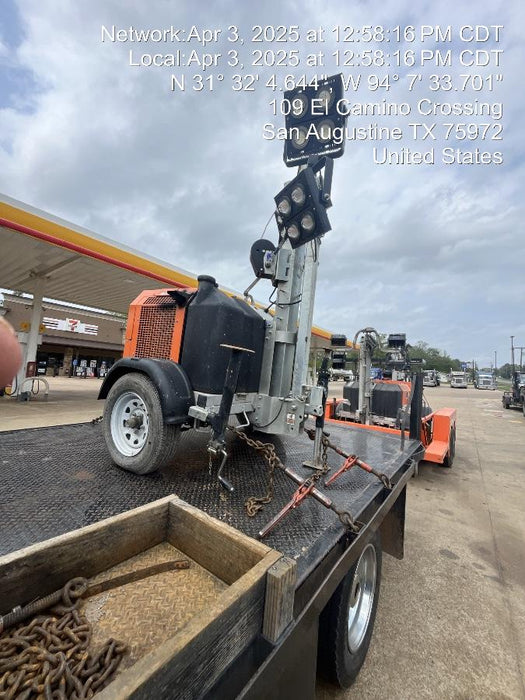 2024 Wanco WLTT-4MM4K Diesel, Deep Sea Controller, Shore Power Plug, Auto Start, (4) 350W LED Floodlights, 4kW Generator, 60 Gal Fuel Tank, 2" Ball, T3