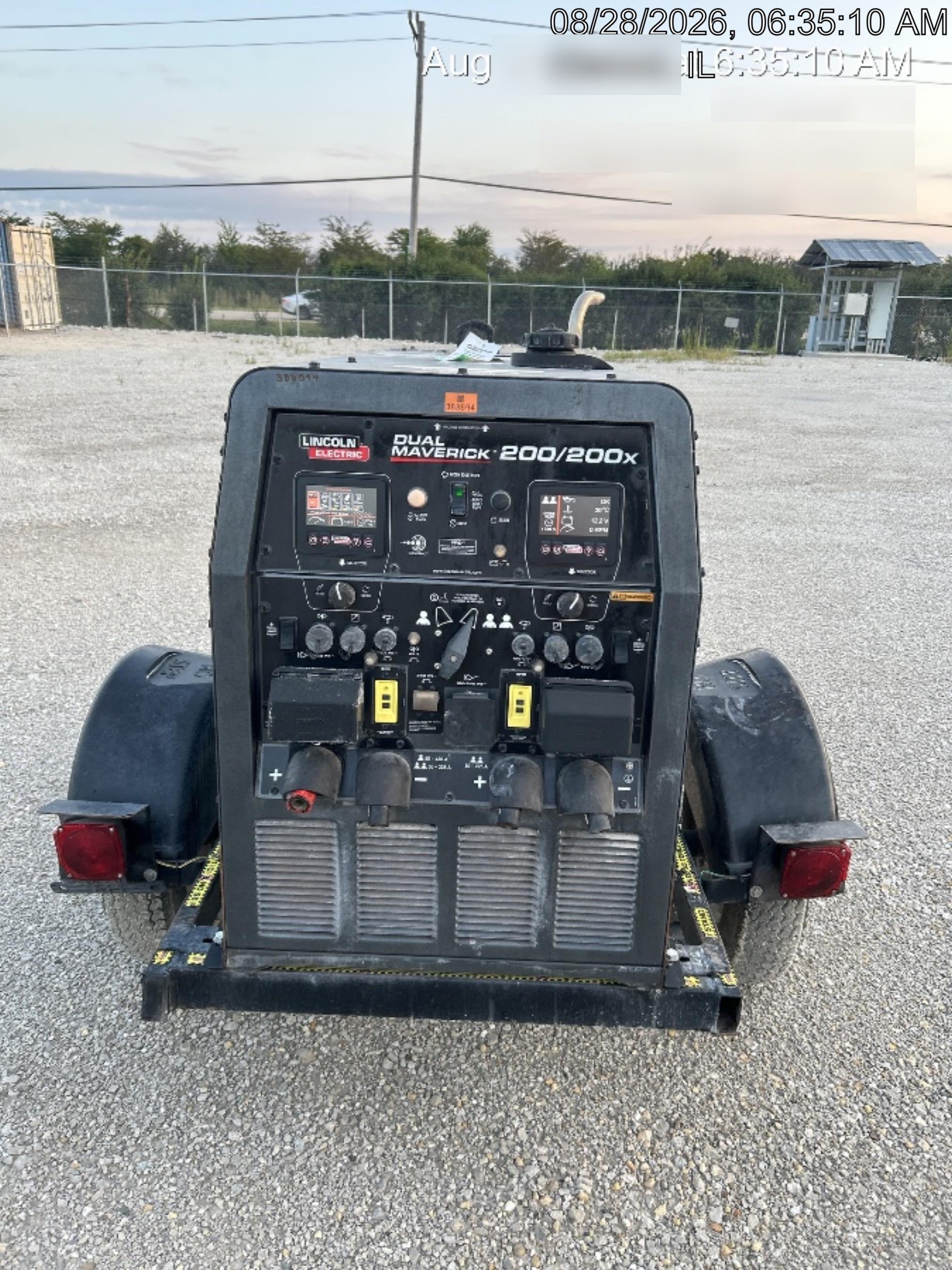 2024 Lincoln Electric Dual Maverick 200/200X Ready Pak 3, Includes Trailer, Cable Rack, Fender Light Kit K4382-1-RP3
