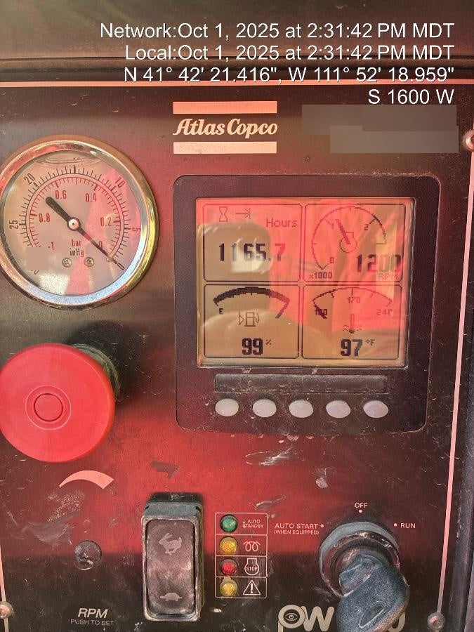 2020 ATLAS COPCO PAS 150 HF CS Enclosed