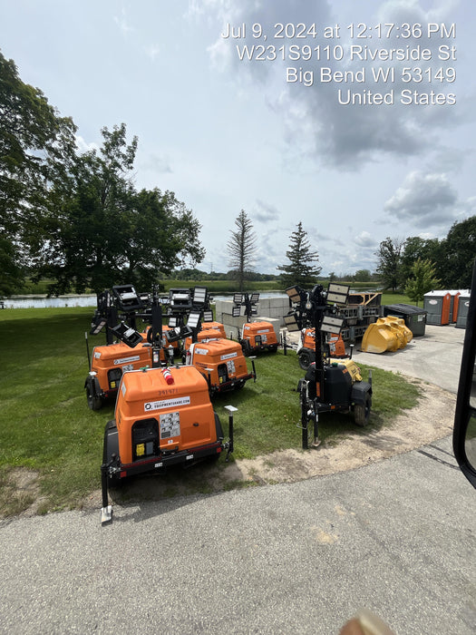 2024 Generac MLT2 Diesel, Flex Switch 120V Input, Powerzone Controller, 
(4) 320W LED Lights, 4kW Generator, 39.9 Gal Fuel Tank, 2" Ball, T3