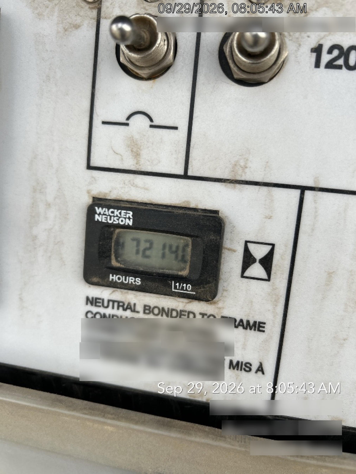 2019 Wacker Neuson LTV6L-MH Standard Options, ES Track Hardware, Fuel Level Sensor