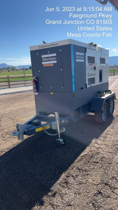 2022 ATLAS COPCO QAS 125