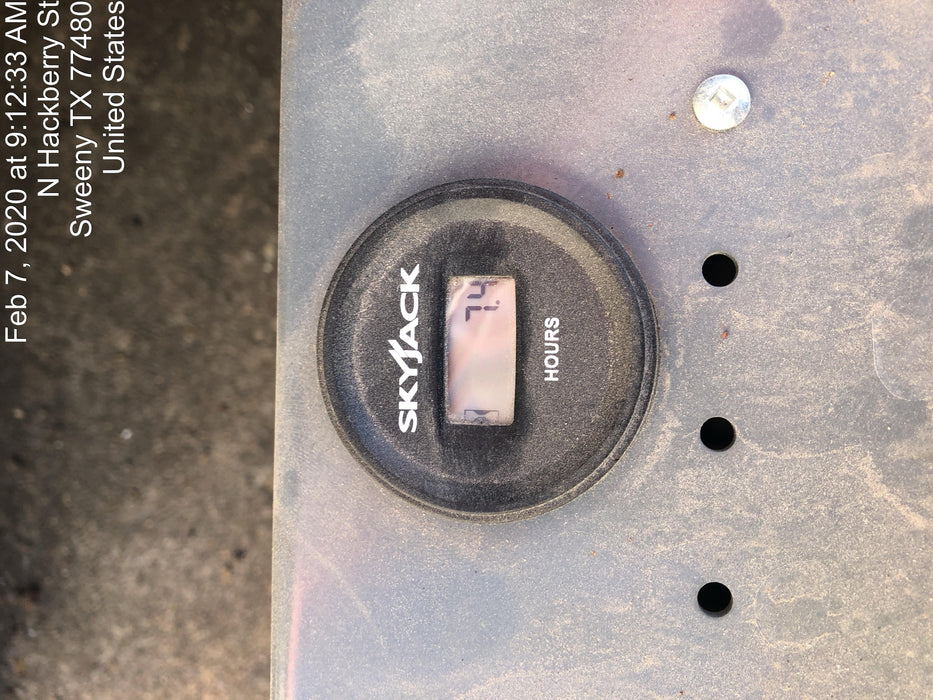 2019 Skyjack SJIII-3219 Standard Options, Trojan Batteries